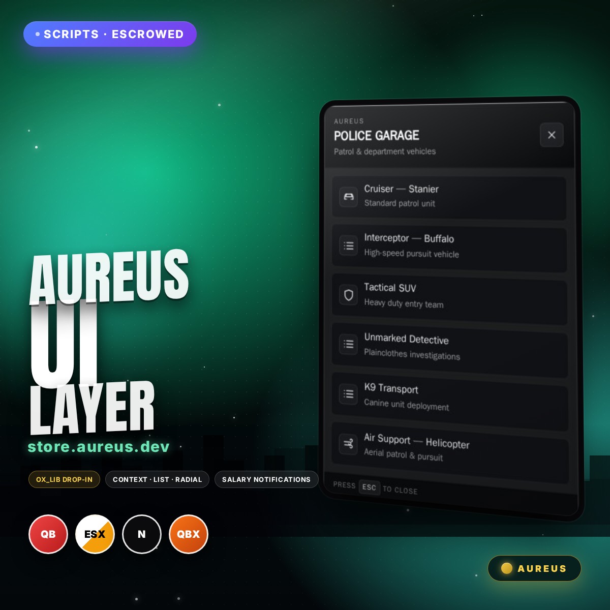 Aureus UI